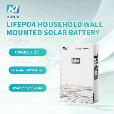 Dobra cena. KonJa Głęboki cykl Wysokiej jakości ogniwo baterii 51.2v 100Ah 5.12kWh LiFePO4 w Internecie