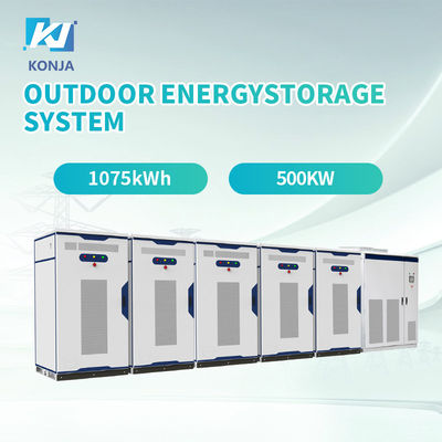 Dobra cena. KonJa Wysoki poziom ochrony Skład energii 1075kWh 500kw zewnętrzny system magazynowania energii w Internecie